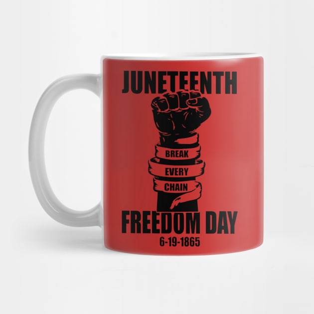 Juneteenth Break Every Chain Freedom Day by Phylis Lynn Spencer